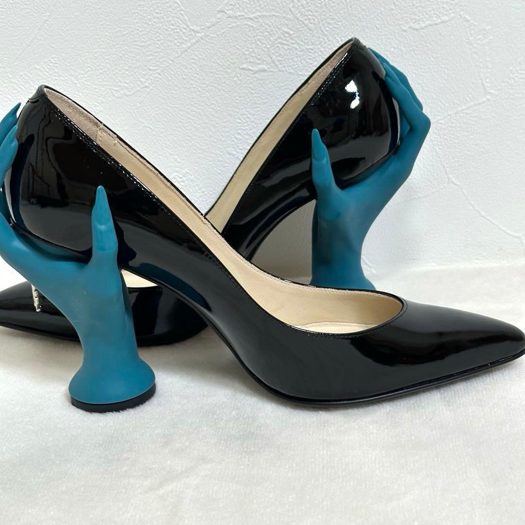 【新品未使用】hazama 惹きずり込まれる運命のヒールパンプス 24.5cm