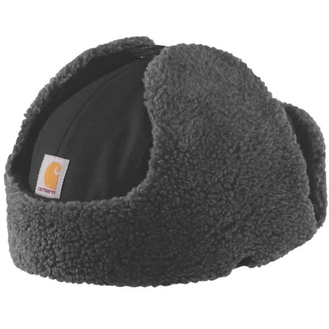 カーハート carhartt フライトキャップ ブラック M/Lサイズ ボア