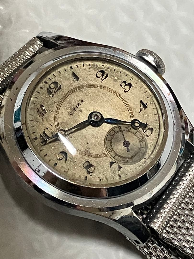 ☆1930年代〜製造。CYMAアンティーク・ヴィンテージ。手巻き(動作品)超レア
