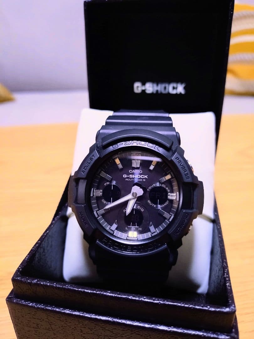 G-SHOCK デジタル腕時計 ブラックGAW-100B-1AJF タフ GAW-100B-1AJF | CASIO