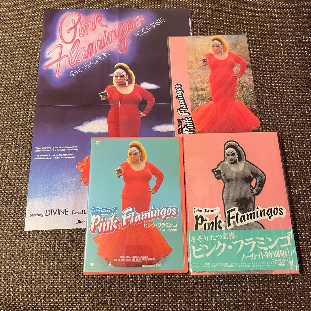 映画「ピンク・フラミンゴ」ノーカット特別版DVD 特典付 - メルカリ