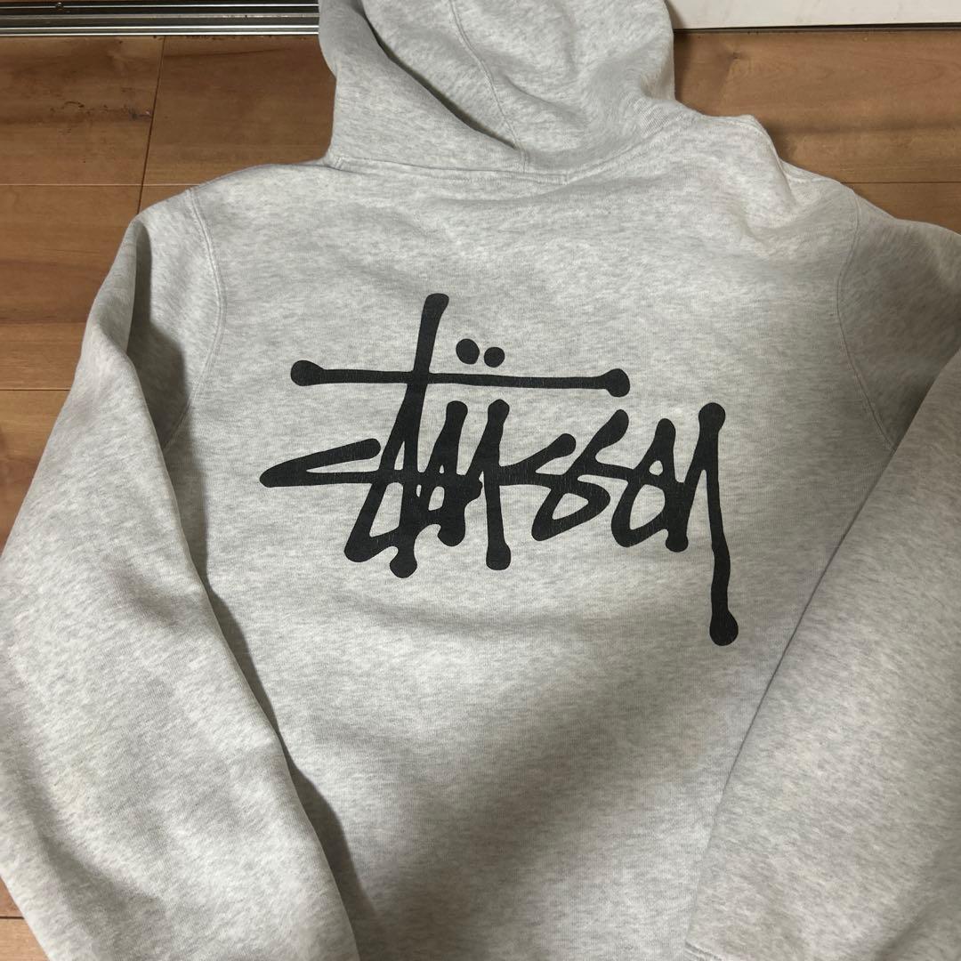 Stussy グレー パーカー Sサイズ - メルカリ