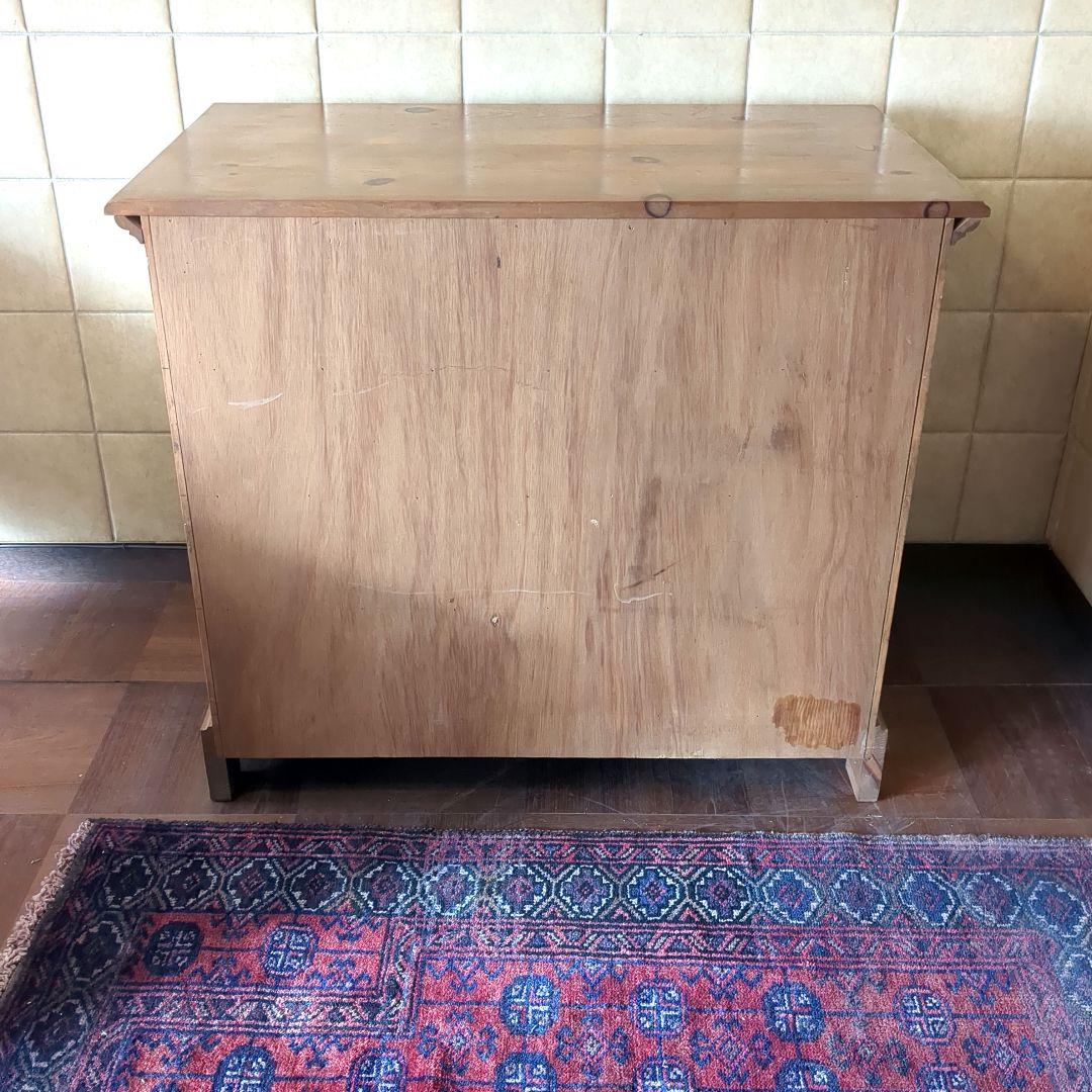 パイン材 4段チェスト 箪笥 カントリー