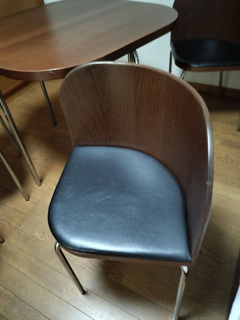 IKEA FUSION 4人掛け ダイニングテーブルセット - メルカリ
