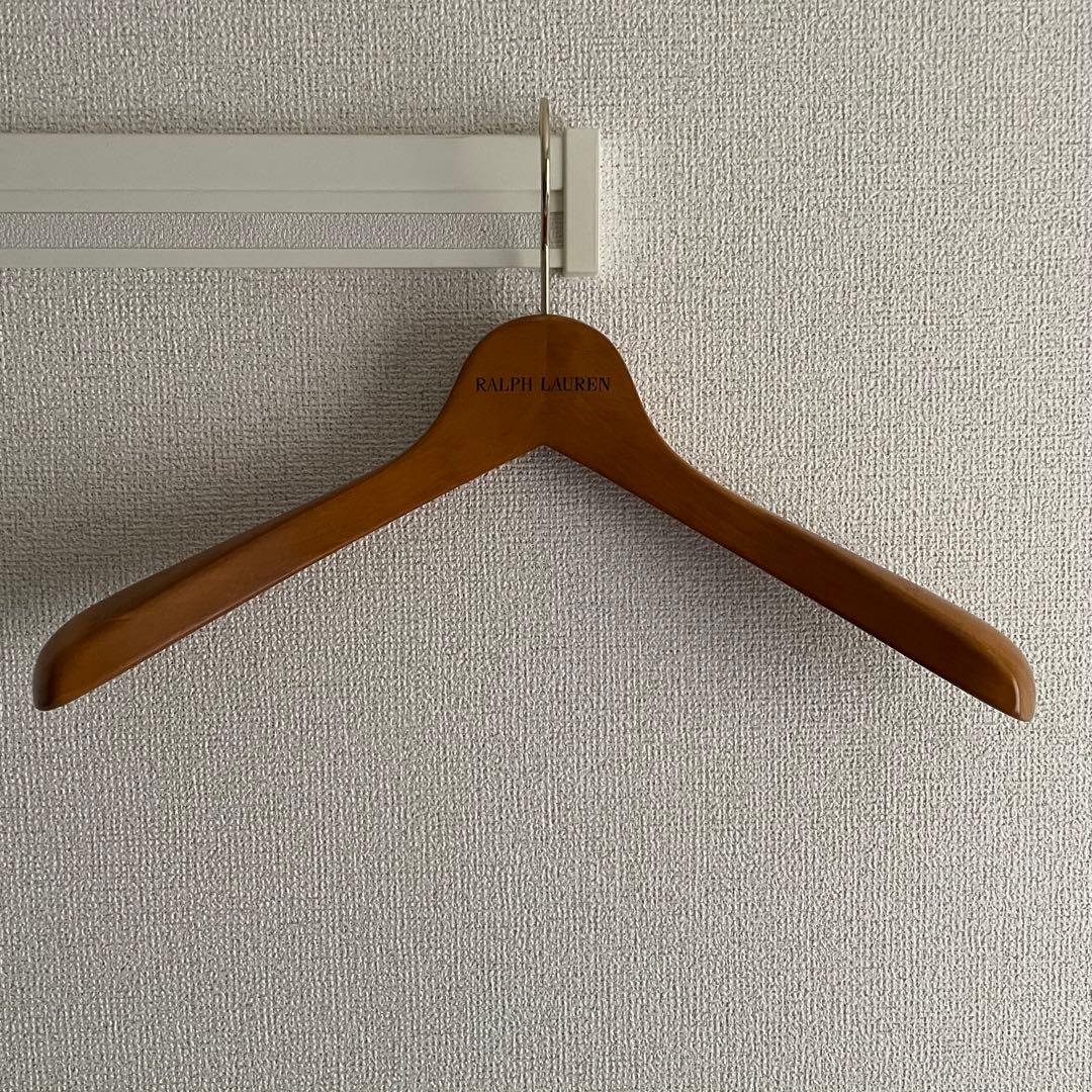 非売品】ラルフローレン 木製ハンガー スーツ ジャケット ボトムス