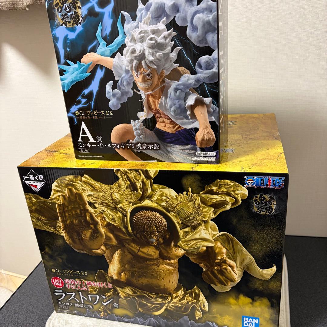 一番くじ ワンピースEX A賞ルフィ・ギア5 ラストワン賞センゴク - メルカリ