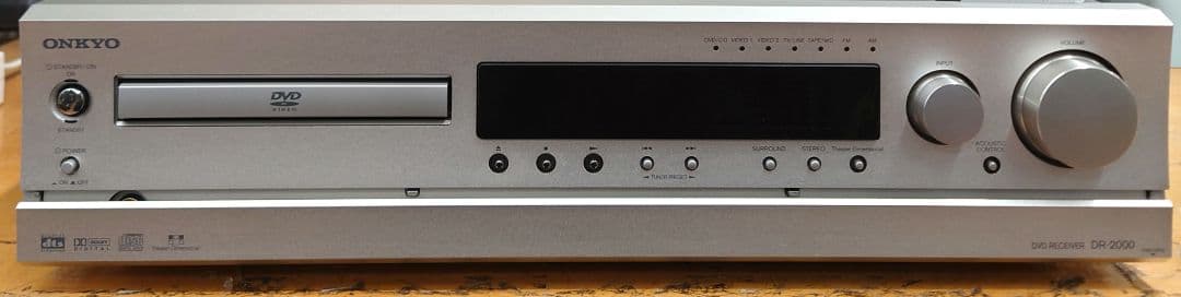 □【リモコン付】ONKYO DR-2000 CD/DVDレシーバー - メルカリ