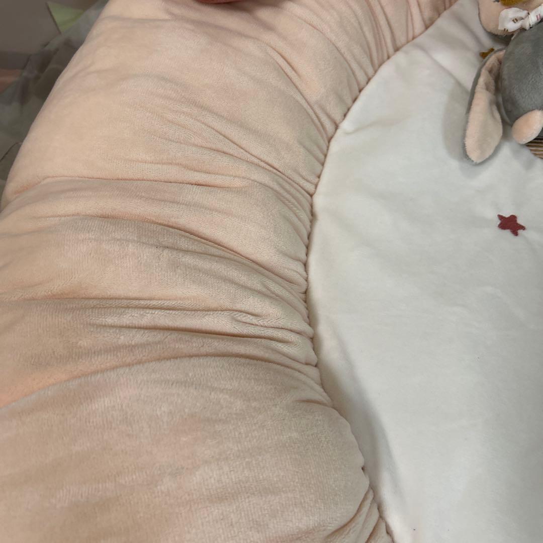 《美品》プレイマット＆プレイジム｜Nattou（ナチュー） ピンク