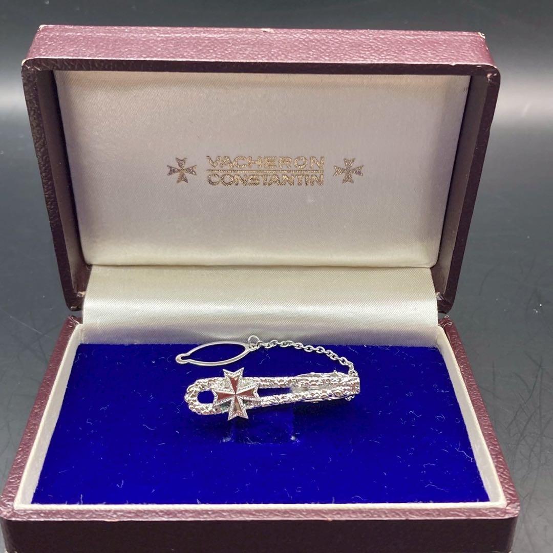 【美品】ヴァシュロンコンスタンタン　ネクタイピン　シルバー　ロゴ刻印　箱付き 楽天市場】□新品同様□ VACHERON CONSTANTIN ヴァシュロン