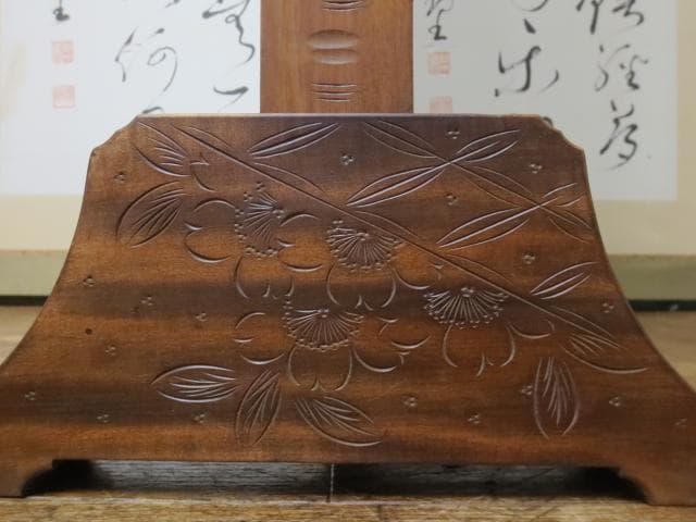 伝統工芸 軽井沢彫り 桜 彫刻 姿見 定価35万円/ミラー/鏡台/鏡 - メルカリ