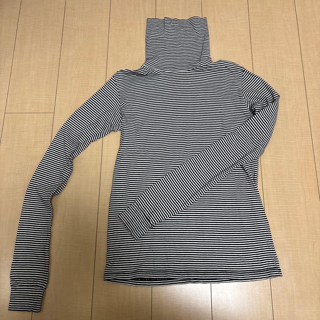 ナンバーナイン　05AW ハイストリート期 ボーダータートルネック　カットソー ナンバーナイン 05AW ハイストリート期 ボーダータートルネック