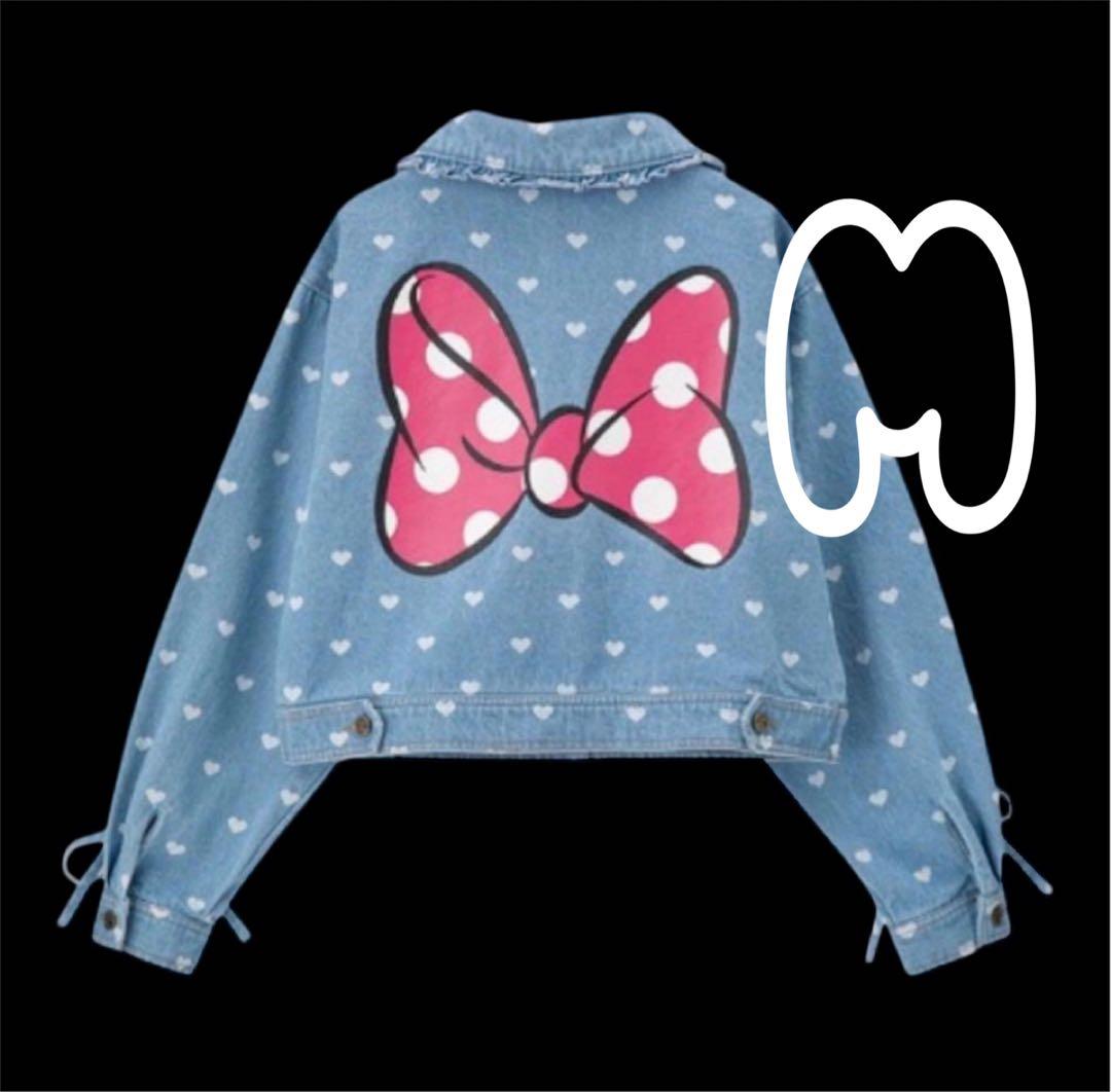 アベイルAvail Disney デニムジャケット レディース ミニー M - メルカリ