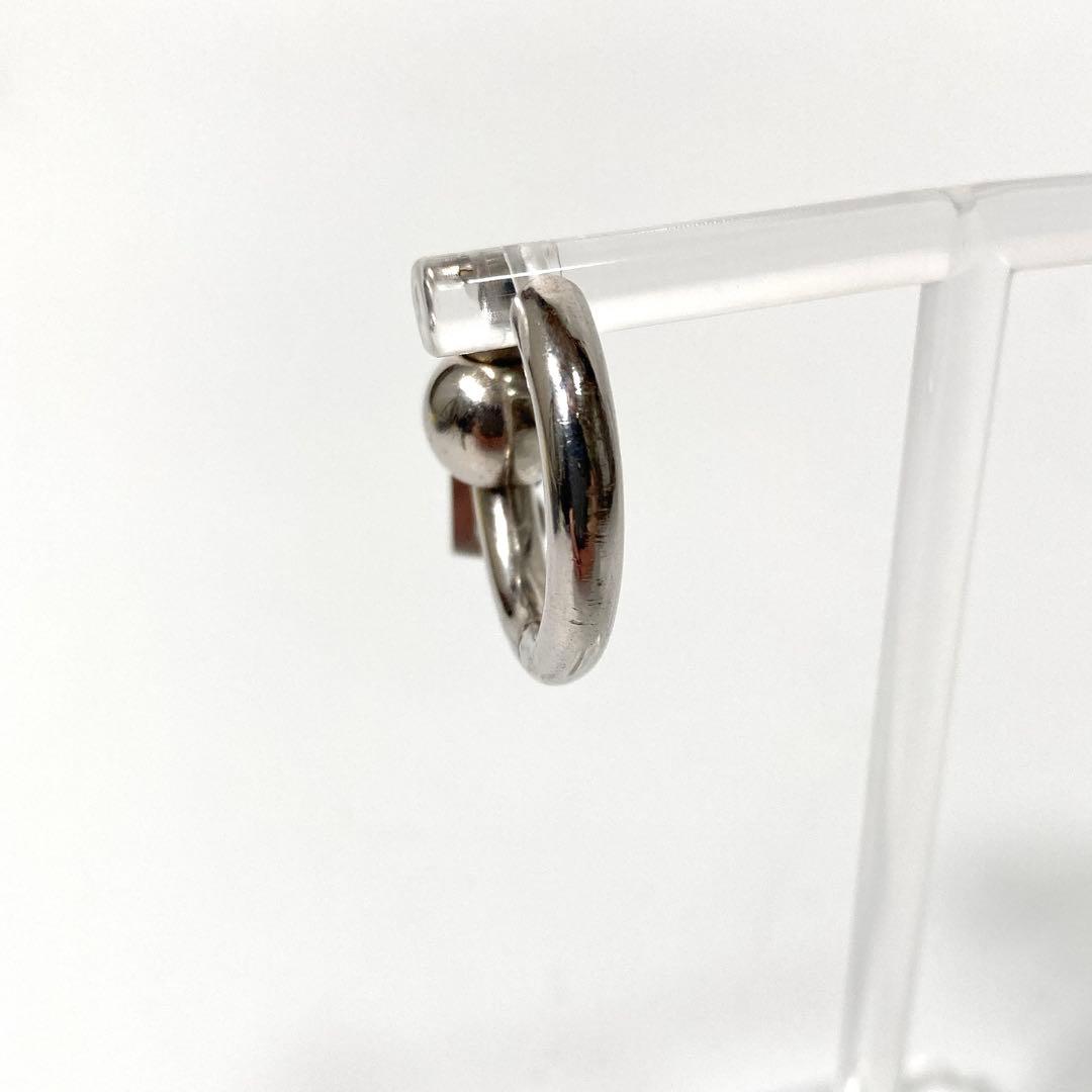 BALENCIAGA バレンシアガ フープピアス Bロゴ 片耳 - メルカリ