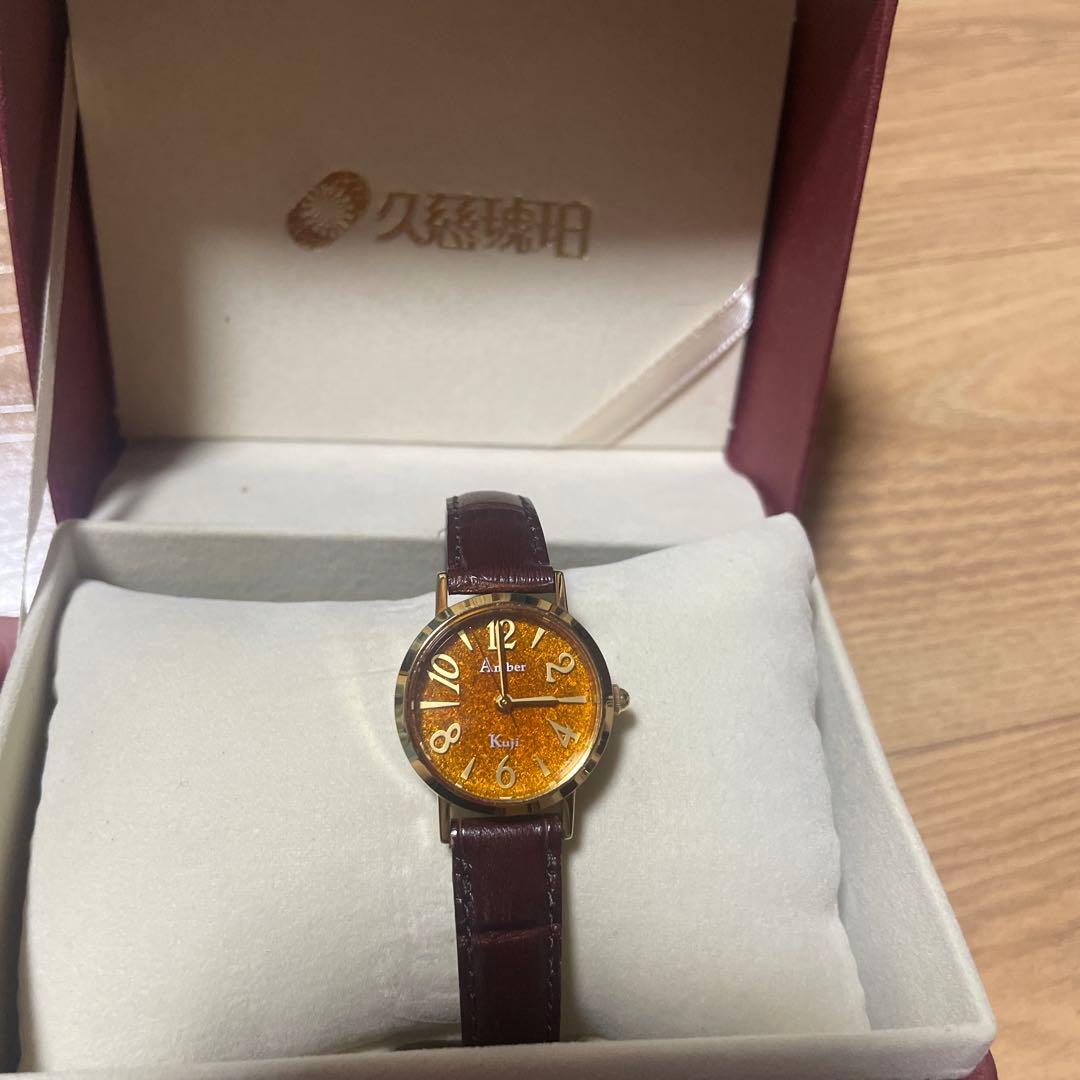 久慈琥珀 アンバーウォッチ Amber 腕時計 - メルカリ