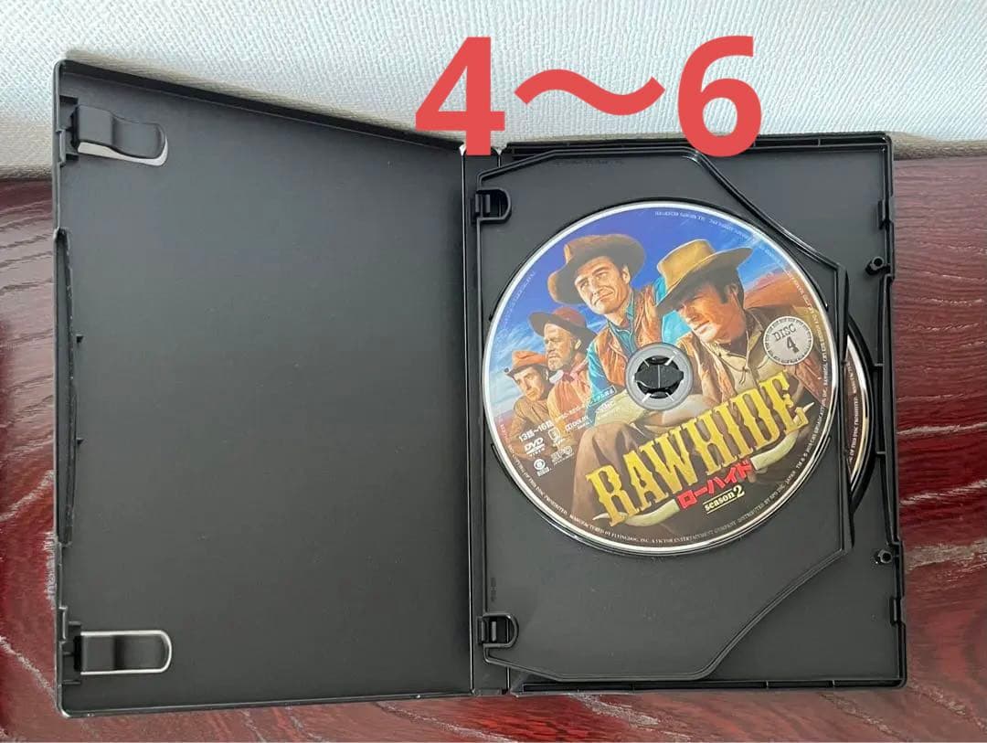 ローハイド シーズン2 DVD-BOX 8枚組 クリントイーストウッド - メルカリ