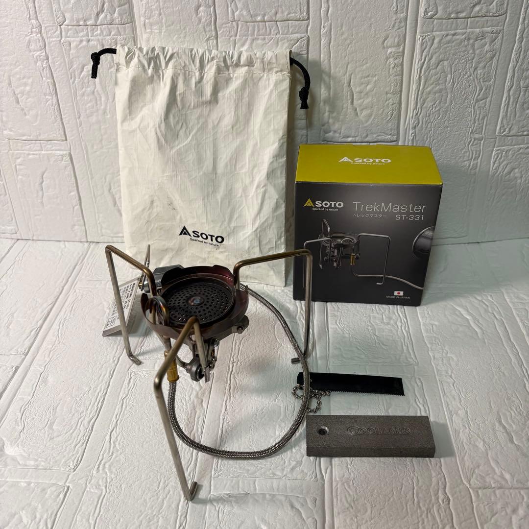 SOTO TrekMaster ST-331 シングルバーナー TrekMaster（トレックマスター） ST-331 - SOTO｜ソト