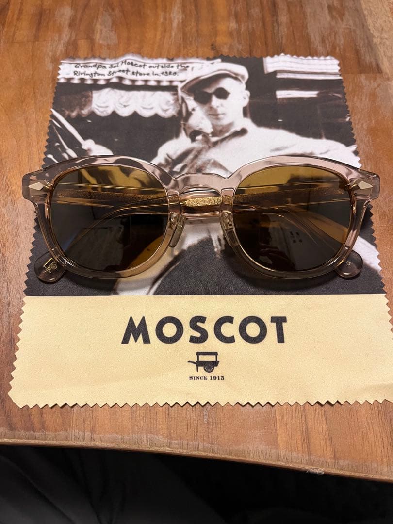 日本限定 モスコット レムトッシュ 49 MOSCOT LEMTOSH ピンク - メルカリ
