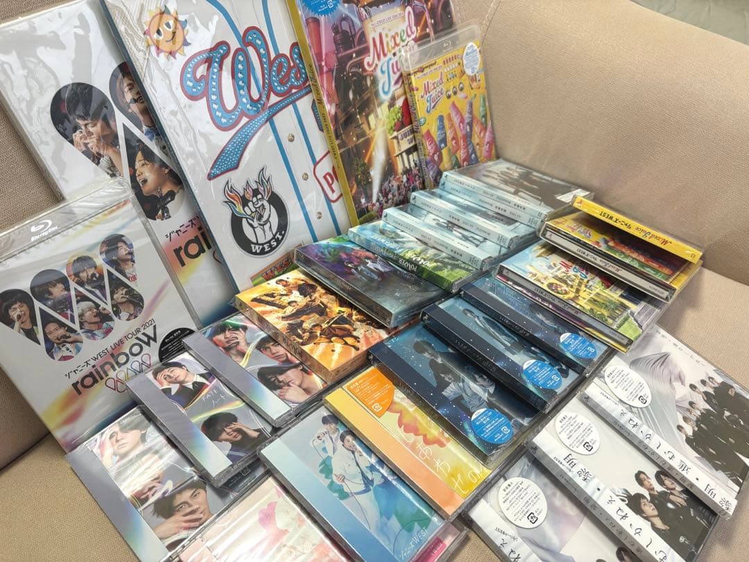 ジャニーズWEST DVDまとめ売り
