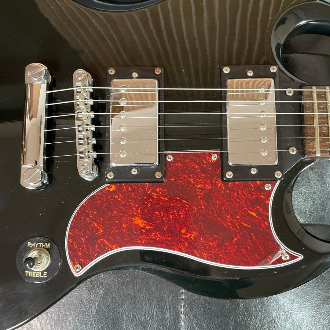 Epiphone SG 鼈甲 BLACK GROVER PEGグローバー Epiphone SG G-310, Ebony