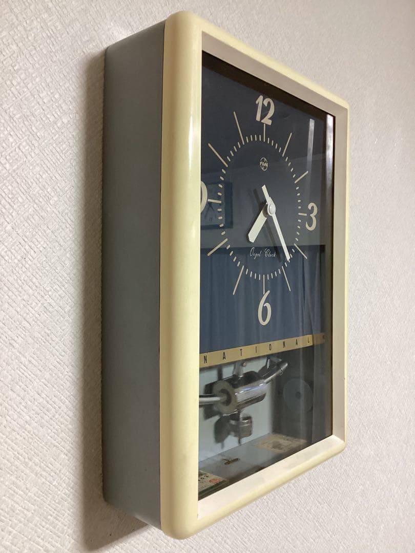 National(現Panasonic)オルゴール時報 振り子時計 昭和30年代 - メルカリ