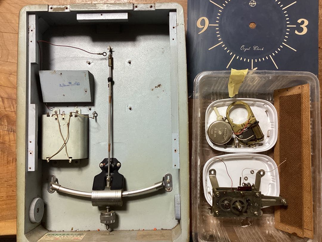 National(現Panasonic)オルゴール時報 振り子時計 昭和30年代 - メルカリ