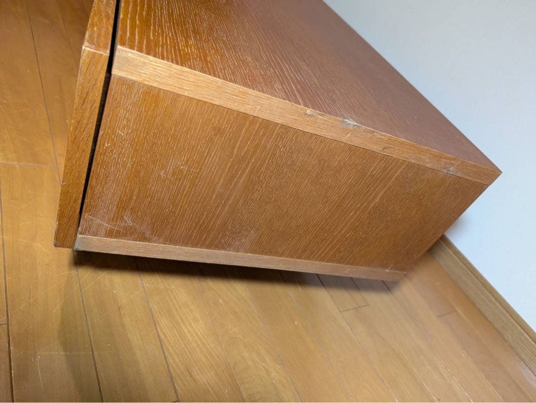 □送料込□unico CORSO コルソ テレビボード オーク材 台 ローラック