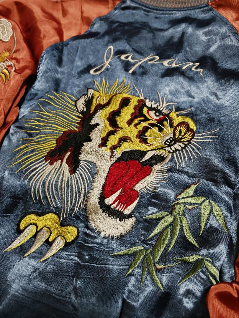 Back Street Crawler 2面用 虎日本限定 スカジャン レーヨン - メルカリ