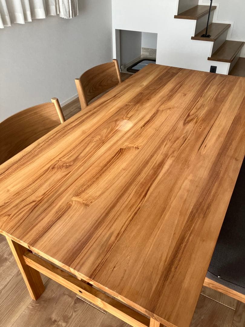 ウニコ SOTO ダイニングテーブル w160 - メルカリ