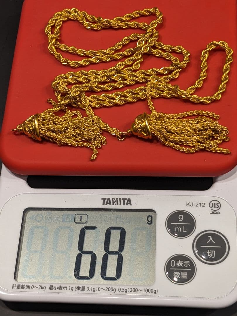 ソニアリキエル ゴールドカラー フリンジ タッセル ラリエット - メルカリ