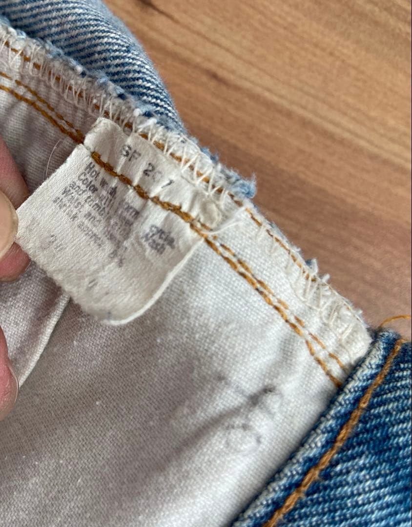 80s リーバイス 501 66後期 赤耳 80年 W34 USA - メルカリ