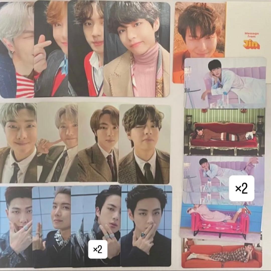 BTS ジン,テテ,ホソク,RM トレカ - メルカリ