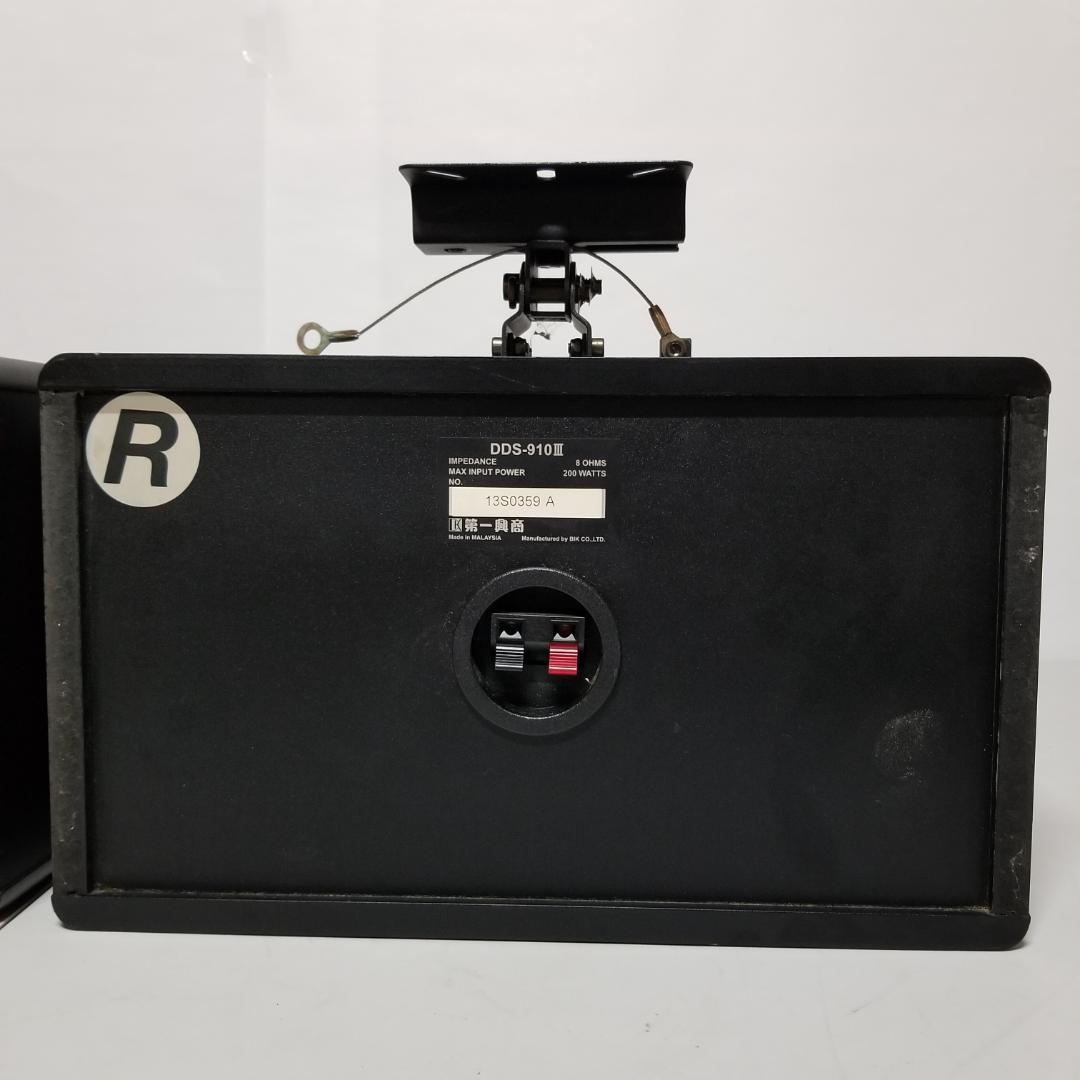 第一興商 DAM カラオケ スピーカー DDS-910III ペア【中古】 - メルカリ
