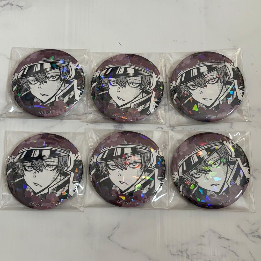 桃源暗鬼 囲岬 マズル ホログラム 缶バッジ vol.4 4点 原作 鬼国隊