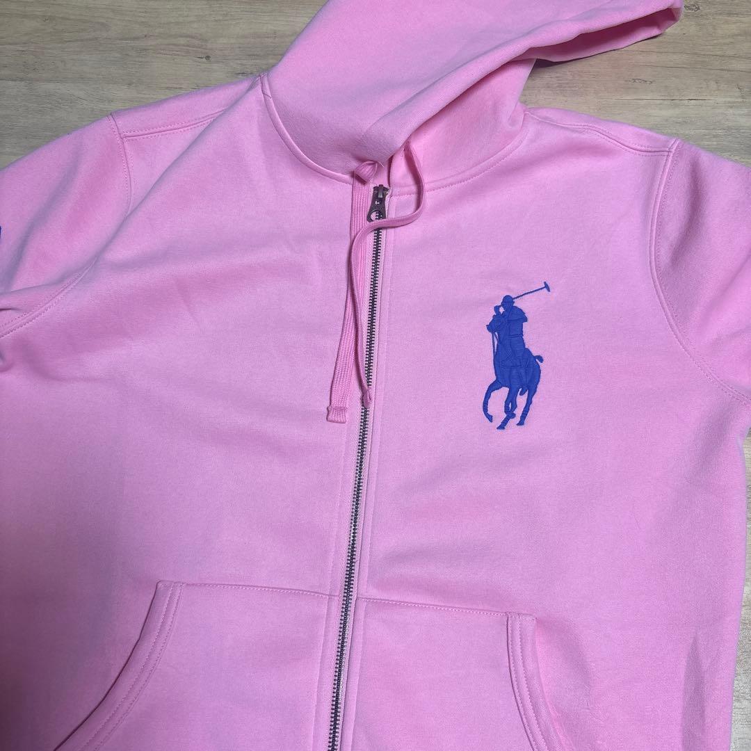 Polo Ralph Lauren ピンクパーカー Mサイズ POLO RALPH LAUREN - ラルフローレン パーカー M ピンクの通販 by