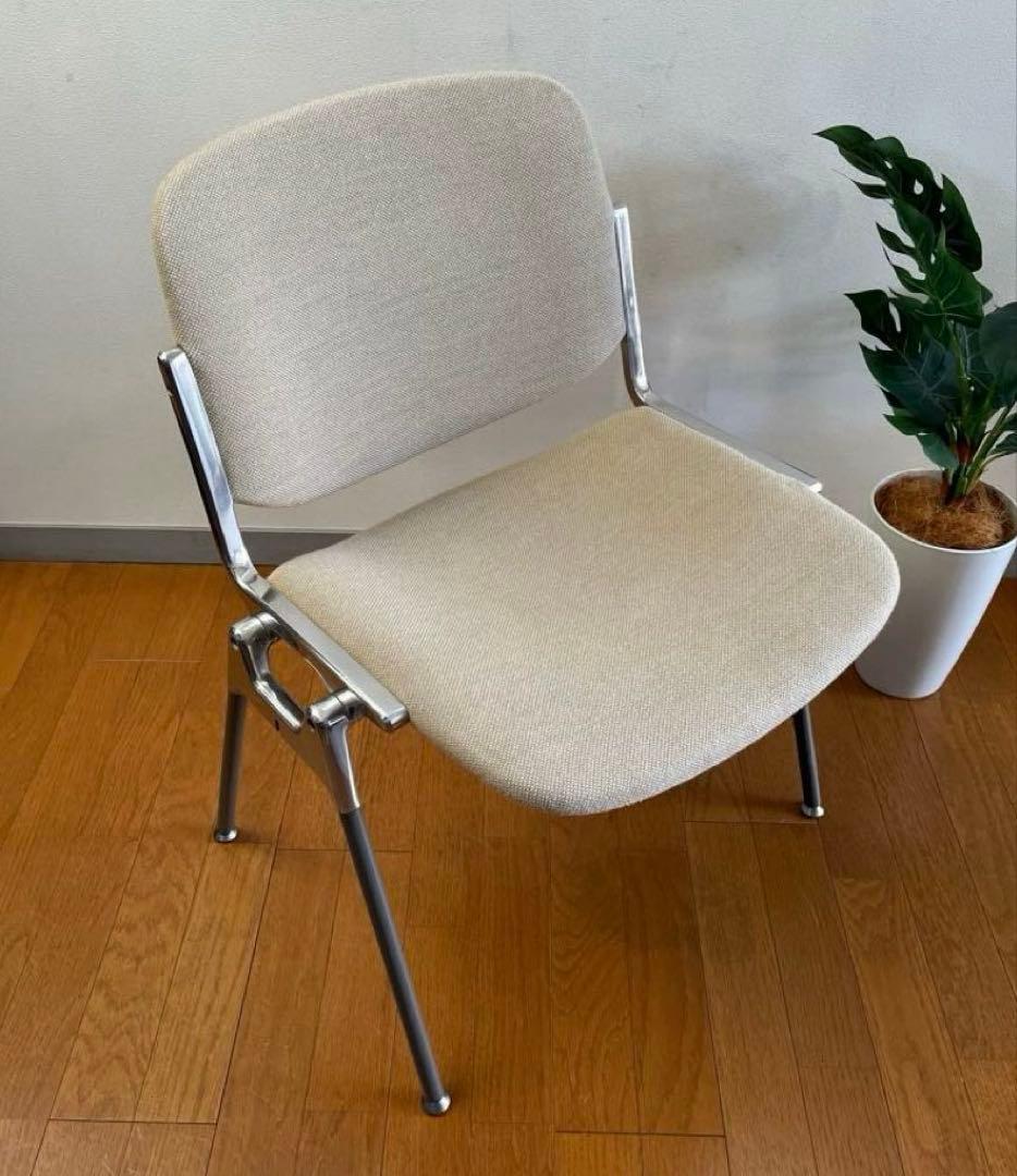 イタリア ヴィンテージ カステリチェア ① スタッキング ミッド