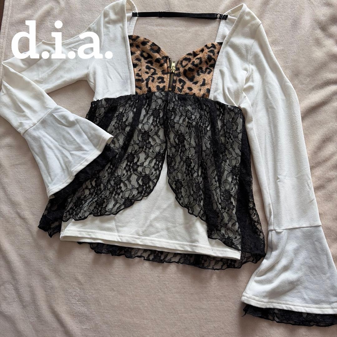 d.i.a.ヒョウ柄 トップス 平成ギャル服 - メルカリ
