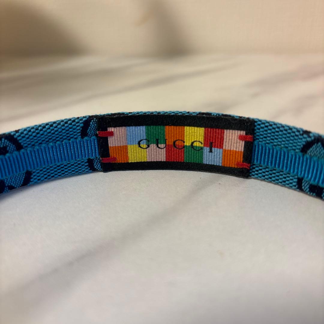 GUCCI GGキャンバス ヘアバンド - メルカリ