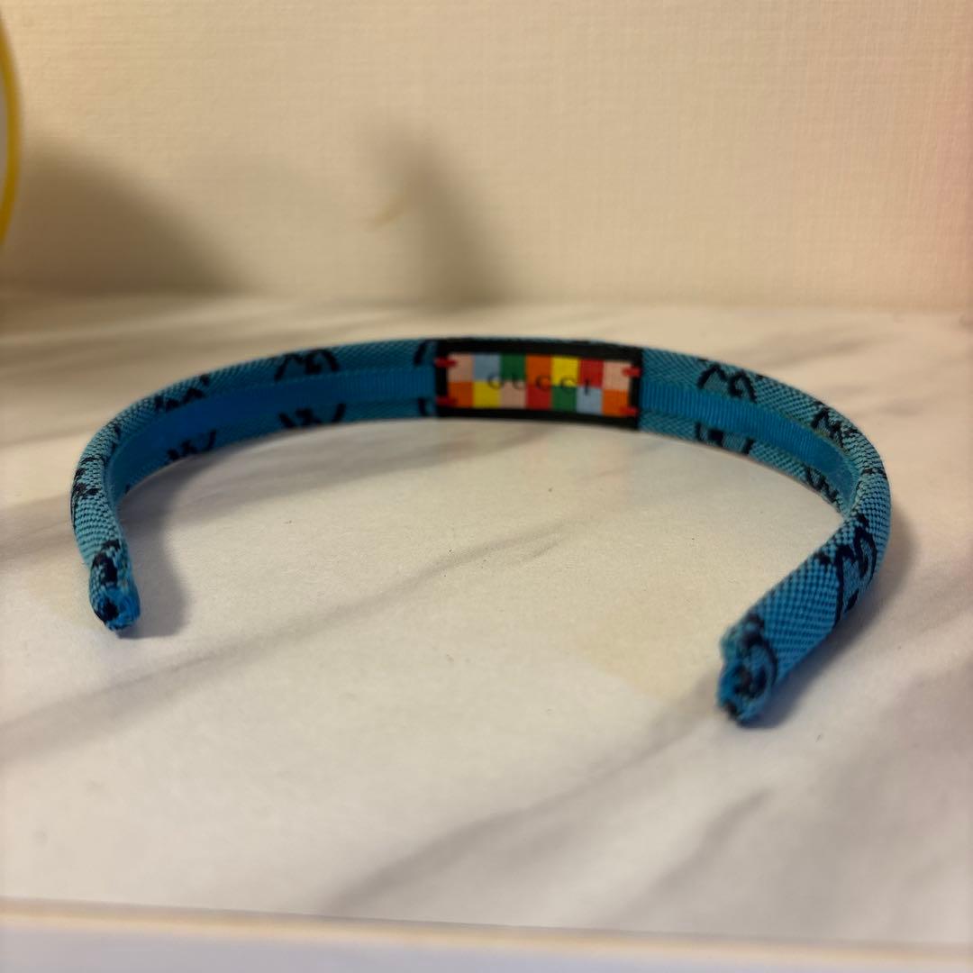 GUCCI GGキャンバス ヘアバンド - メルカリ