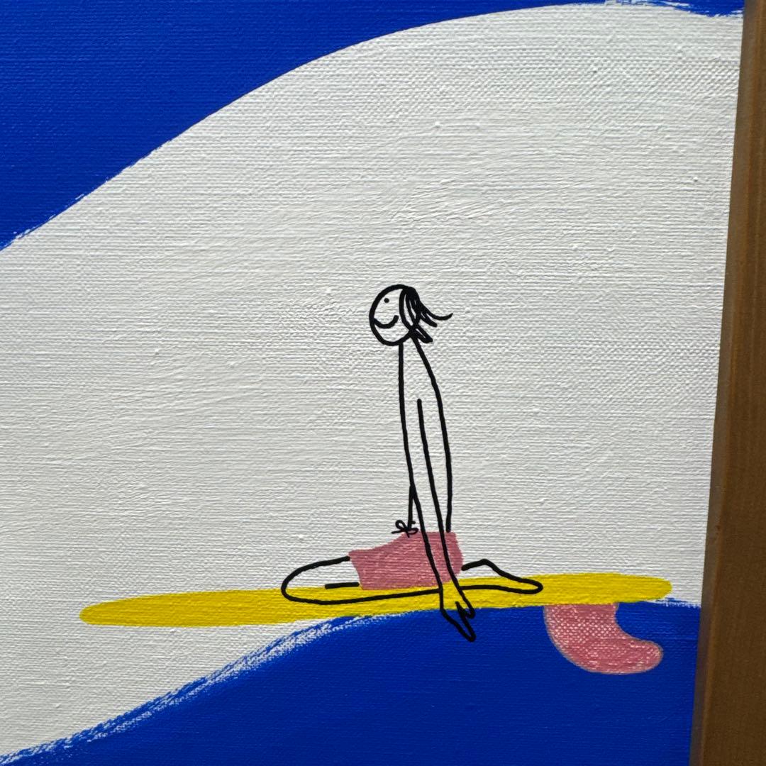 豊田弘治さん 絵画 ロンハーマン ハンドルメイドアート