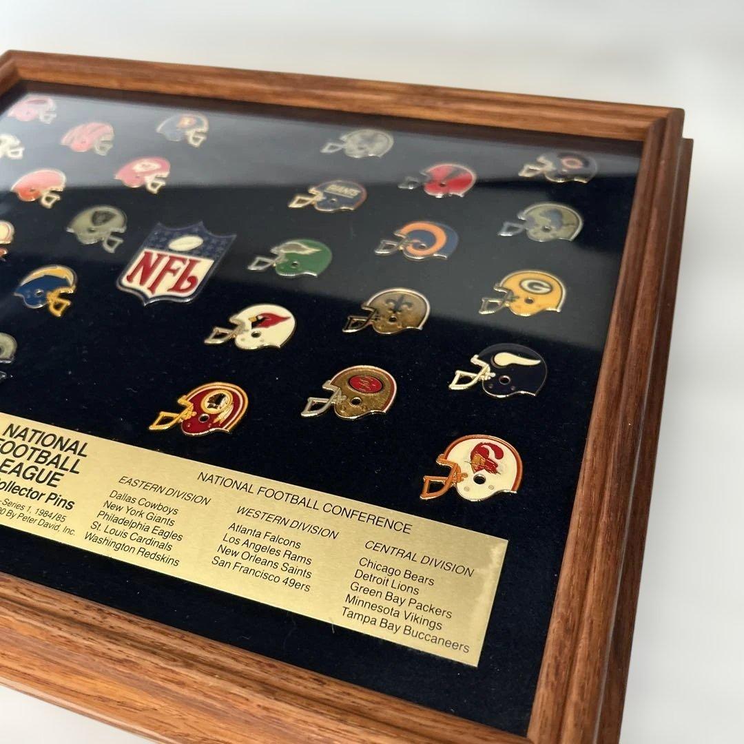 う*ー様 NFLチームヘルメットピンバッジコレクション1984/1985s