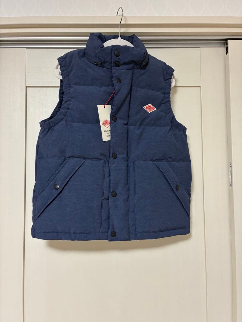 新品未使用DANTON ダウンベスト M 36 ネイビー タグ付 - メルカリ