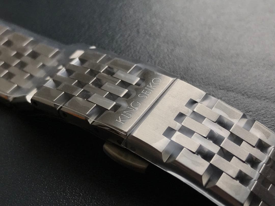 新品未使用純正SEIKO復刻キングセイコーブレスレットメタルバンド