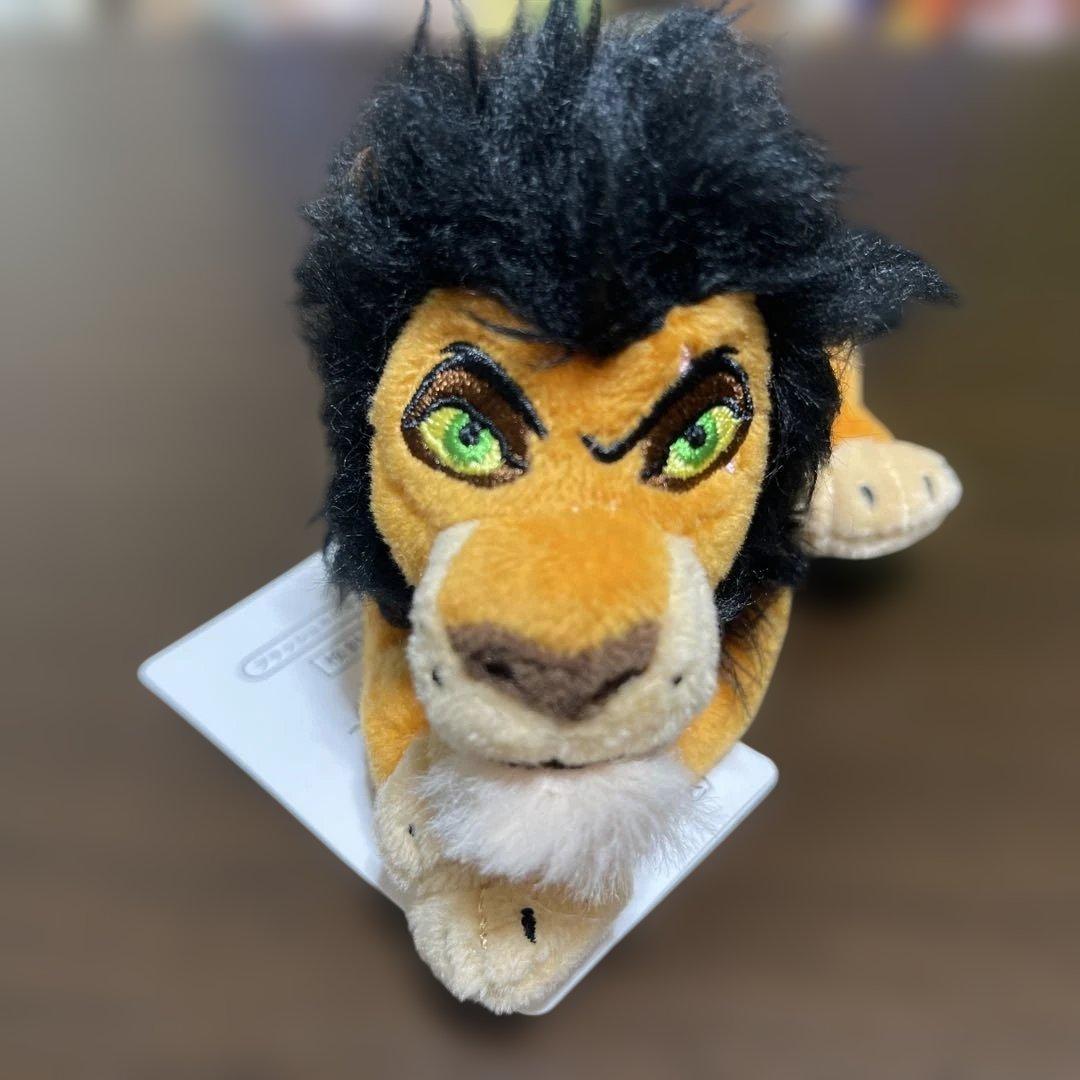 ライオンキング30周年⭐︎スカーぬいぐるみキーホルダー - メルカリ