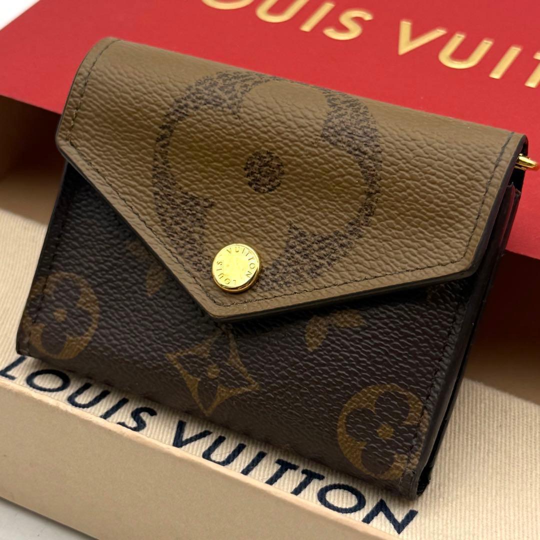ルイヴィトン モノグラム ジャイアント ゾエ ポルトフォイユ 折り財布