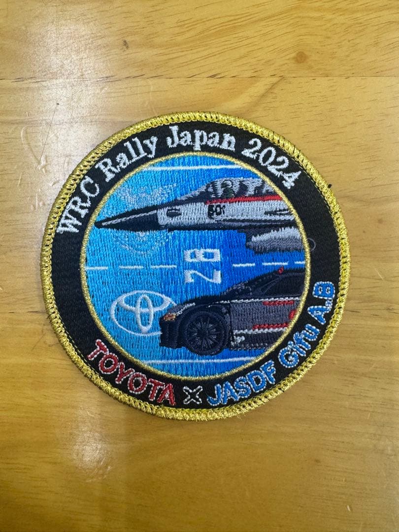 WRC Rally Japan 2024 刺繍パッチ OZ Racing OZレーシング Rally Japan ラリージャパン ステッカー 2024