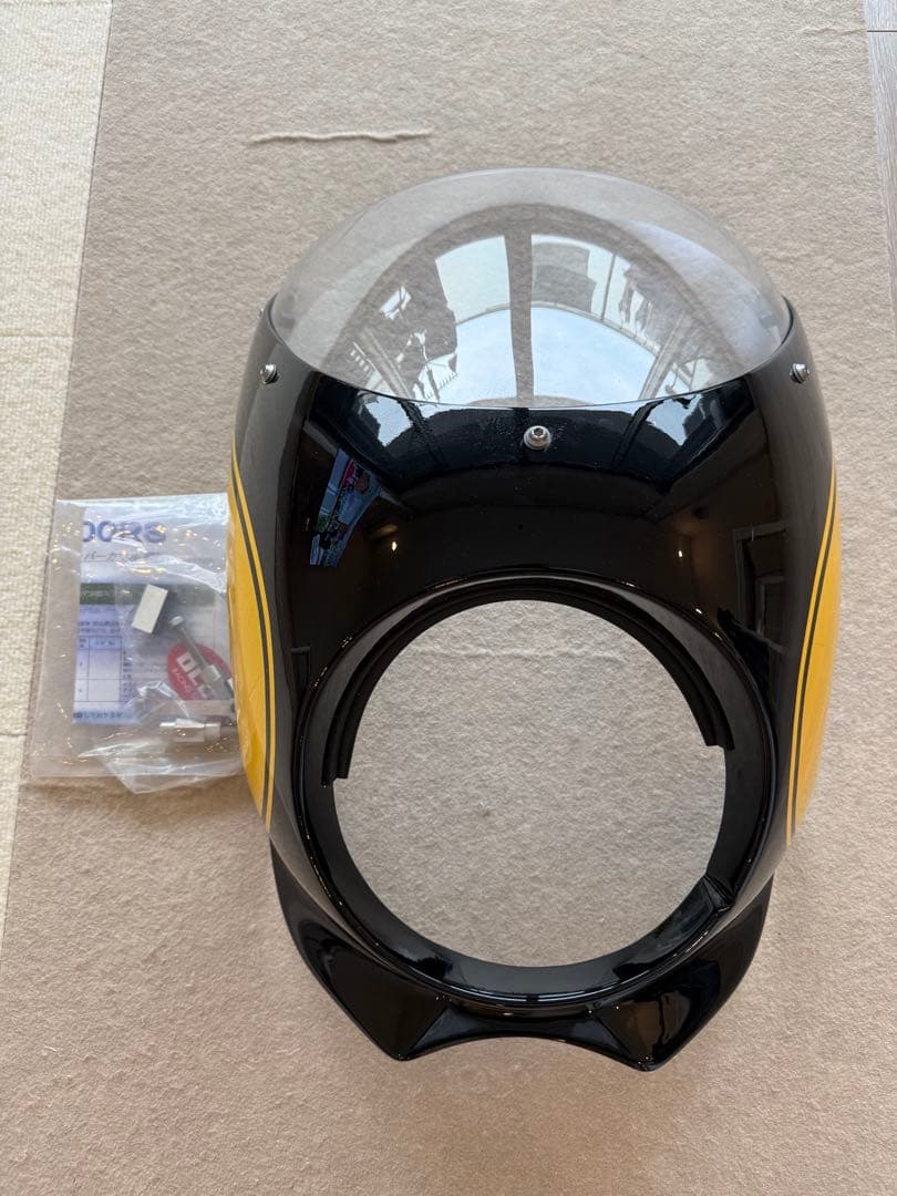 Z900RS SE用 アッパーカウル BEET ビート 塗装済み イエローボール