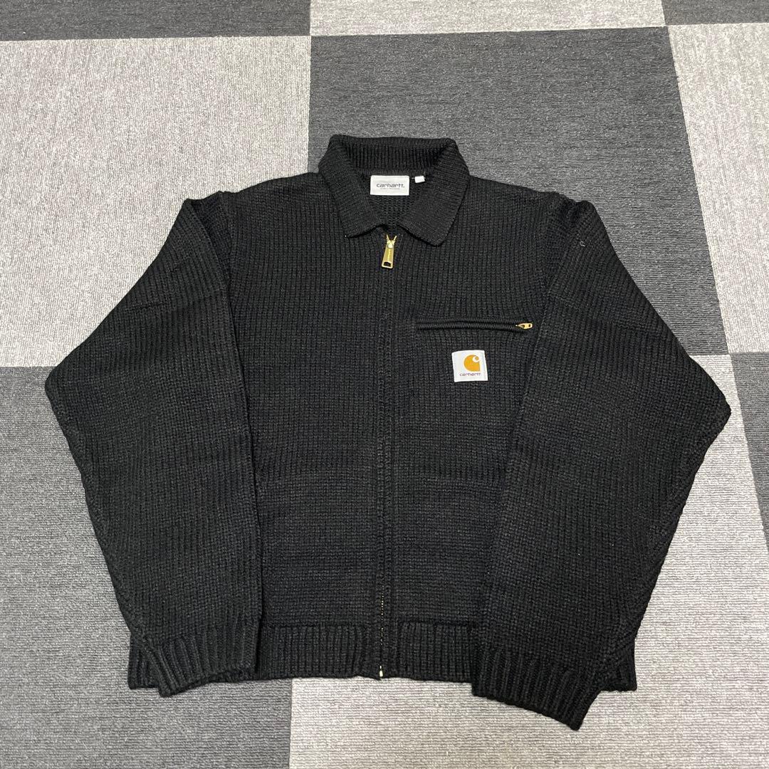 Carhartt ニットデトロイトジャケットDETROIT KNITJACKET - メルカリ