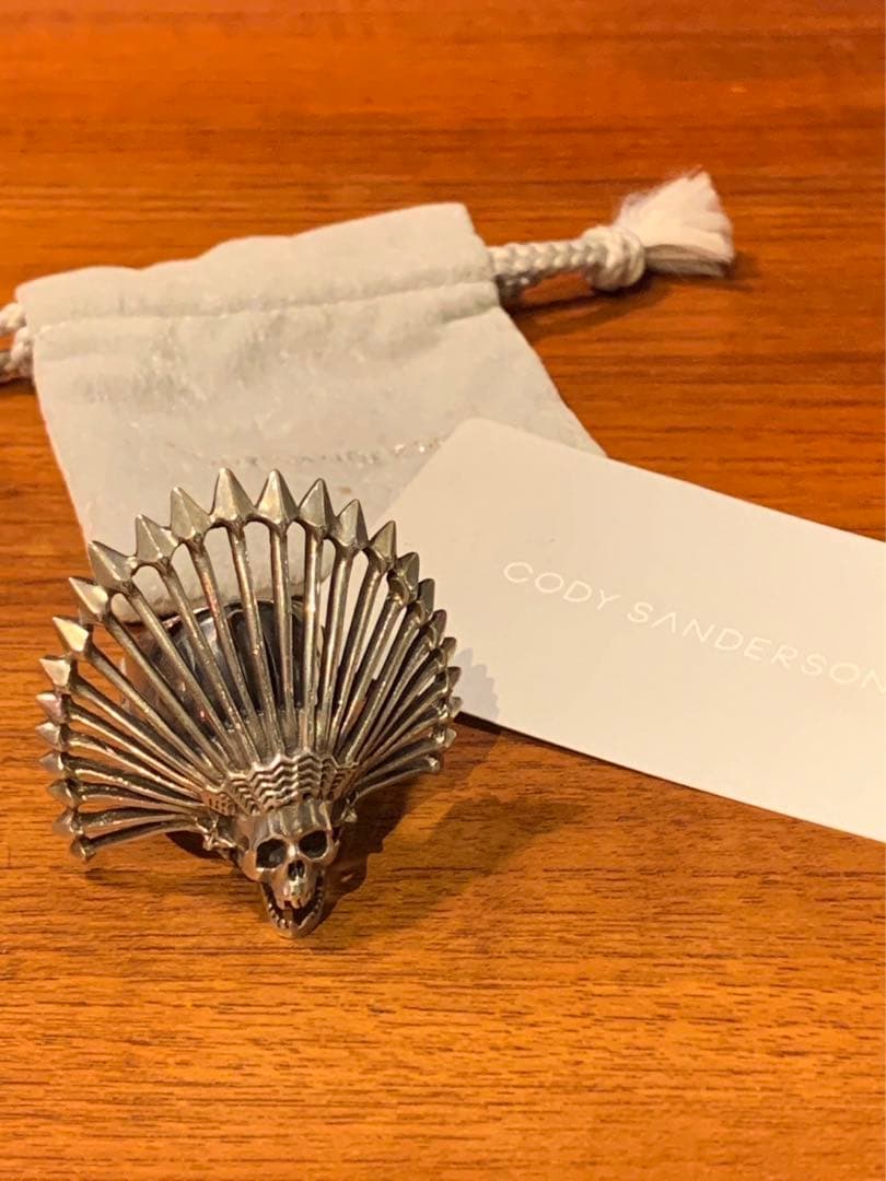 CODY SANDERSON コディサンダーソン スカル リング シルバー 希少