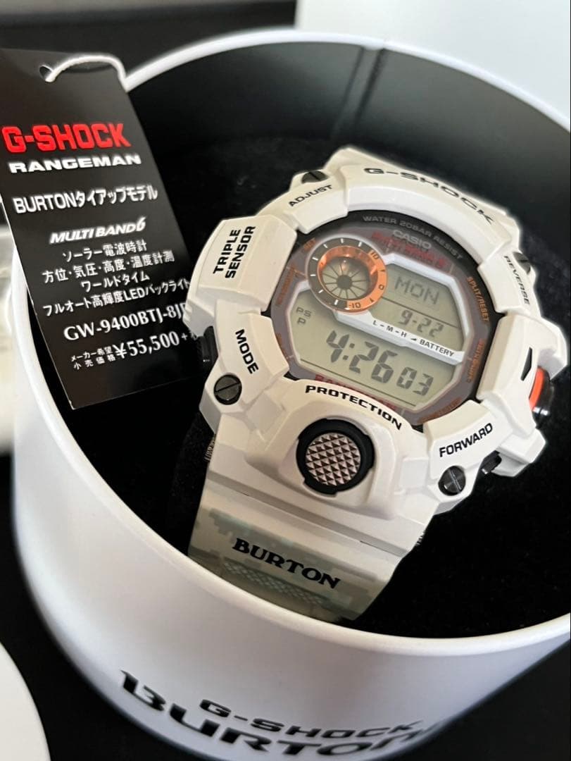 時計 G-SHOCK BURTON GW-9400BTJ-8JR GW-9400BTJ-8JRサポートページ | CASIO
