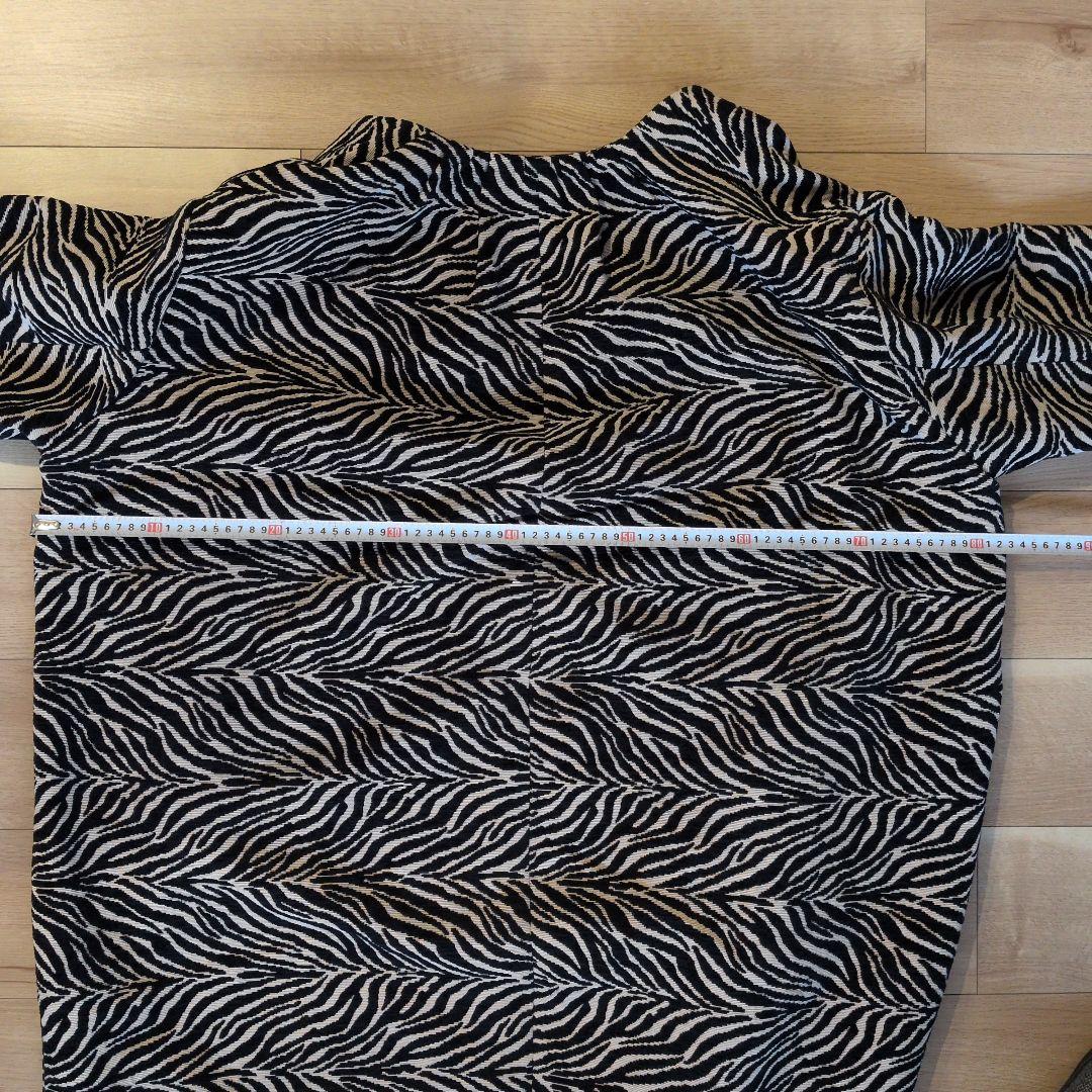 ガリャルダガランテ ゼブラ柄 コクーン コート - メルカリ